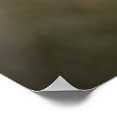 Blue Egret Poster (Ecke)