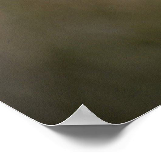 Blue Egret Poster (Ecke)