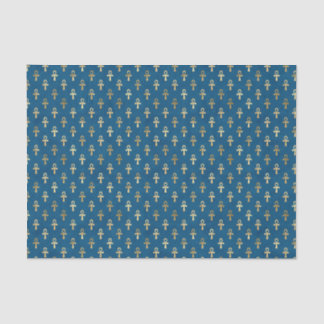 Blue Egyptian Ankh Tissue Paper | Einzigartiges Wr Seidenpapier