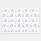 Blue Eid Geschenkpapier Set 3 (Vorderseite 2)