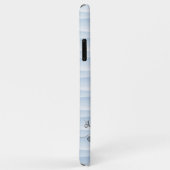 Blue Eiffel Tower Blüh Case-Mate iPhone Case (Hinten/Rechts)