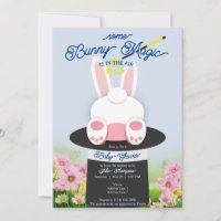 Blue Einige Bunny Magic Hat Trick Garden Baby Dusc