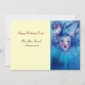 BLUE EINLADUNG (Vorderseite)