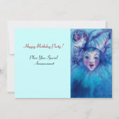 BLUE EINLADUNG (Vorderseite)