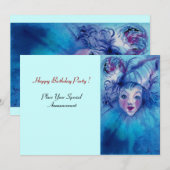 BLUE EINLADUNG (Vorne/Hinten)