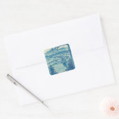 Blue Elch Sticker (Umschlag)