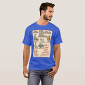 Blue Electric Funny American Boone Herzfrauen T-Shirt (Vorne ganz)