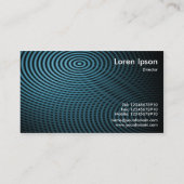 Blue Electric Pool 01 Visitenkarte (Rückseite)