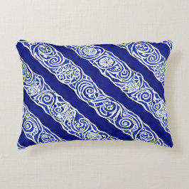 Blue Elegance Accent Pillow Dekokissen
