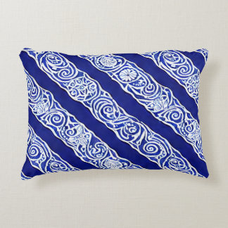 Blue Elegance Accent Pillow Dekokissen