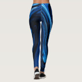 Blue Elegance Leggings (Rückseite)