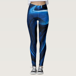 Blue Elegance Leggings