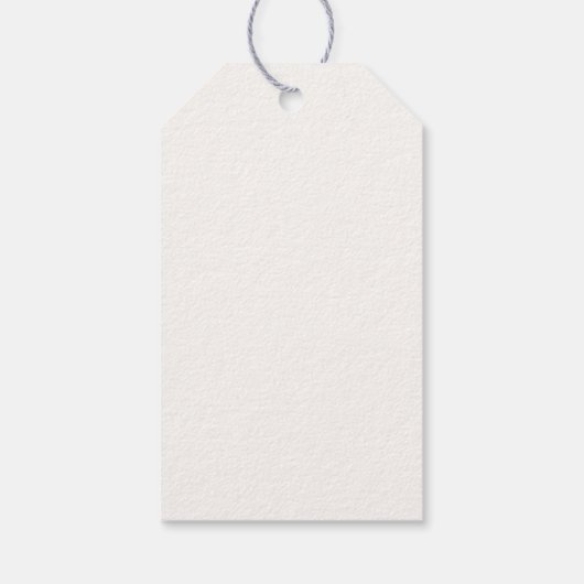 Blue Elegant Twinkle Twinkle Baby Dusche Geschenkanhänger (Rückseite)