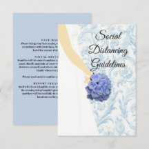 Blue Elegant Wedding Gown Sicherheitsmaßnahmen