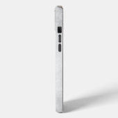 Blue Elegante Peacock Personalisiert Case-Mate iPhone Hülle (Rückseite / Links)