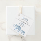 Blue Elephant Annaprashan | Erster Reis Geschenkanhänger (Beispiel)