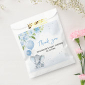 Blue Elephant Baby Dusche Geschenktütchen (Versiegelt)