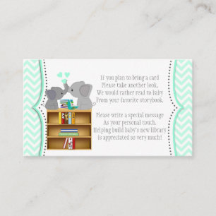 Blue Elephant Book Requests statt Card 330 #1 Begleitkarte