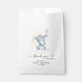 Blue Elephant Boy Baby Dusche Gefallen Taschen Geschenktütchen