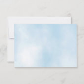 Blue Elephant Dankeschön Card Dankeskarte (Rückseite)