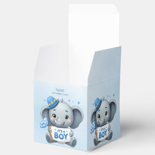 Blue Elephant Fevor Box Geschenkschachtel (Geöffnet)