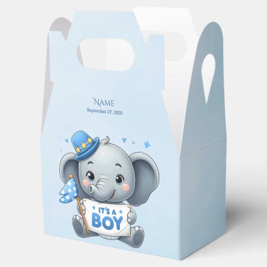 Blue Elephant Fevor Box Geschenkschachtel (Geöffnet)