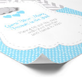 Blue Elephant Game Instruction Poster (Ecke)