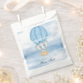 Blue Elephant Hot Air Ballon Gevor Bag Geschenktütchen (Ausgeschnitten)