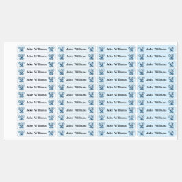 Blue Elephant Kids' Name Clothing School Labels Etiketten