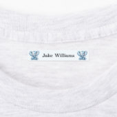 Blue Elephant Kids' Name Clothing School Labels Etiketten (Befestigt)