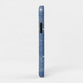 Blue Elephant Mandala Case-Mate iPhone Hülle (Hinten/Rechts)