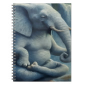Blue Elephant Notebook Notizblock (Vorderseite)