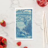 Blue Elk Napkin Serviette (Beispiel)