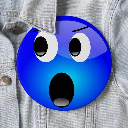 Blue Emoji Button (Beispiel)