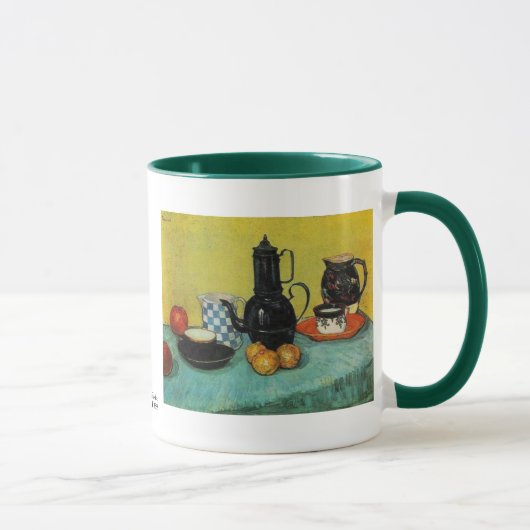 Blue Enamel Coffee Pott von Vincent van Gogh Tasse (Rechts)