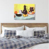 Blue Enamel Coffeepot von Vincent van Gogh Leinwanddruck (Insitu (Schlafzimmer))