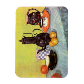 Blue Enamel Coffeepot von Vincent van Gogh Magnet (Vertikal)