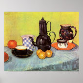 Blue Enamel Coffeepot von Vincent van Gogh Poster (Vorne)
