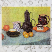Blue Enamel Coffeepot von Vincent van Gogh Puzzle