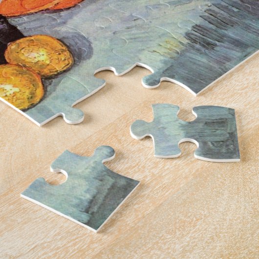 Blue Enamel Coffeepot von Vincent van Gogh Puzzle (Seite)