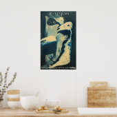 Blue Enigma Poster (Küche)