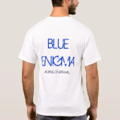 Blue Enigma T-Shirt (Rückseite)