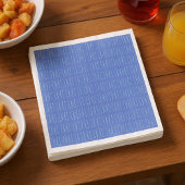 Blue Etchings Serviette