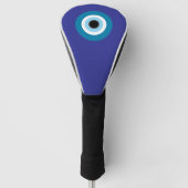 Blue Evil Eye Driver Cover for Golf Clubs Headcover (Vorderseite)
