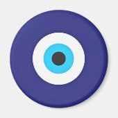 Blue Evil Eye Magnet (Vorne)