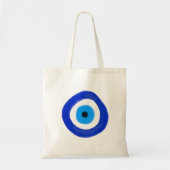 Blue Evil Eye Tragetasche (Vorne)