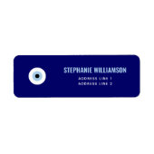 Blue Evil Eye Viel Glück & Protection Symbol (Vorne)
