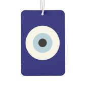 Blue Evil Eye Viel Glück & Protection Symbol Autolufterfrischer (Rückseite)