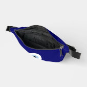 Blue Evil Eye Viel Glück & Protection Symbol Bauchtasche (Offen)