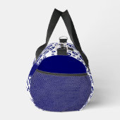 Blue Evil Eye Viel Glück & Protection Symbol Duffle Bag (Rechts)